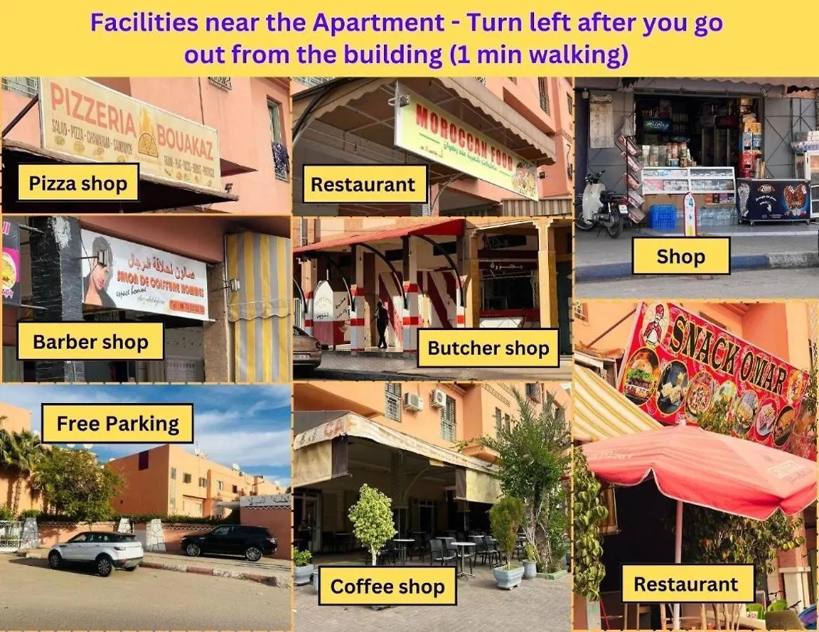 מרקש Julie Airport Authentic Apartment